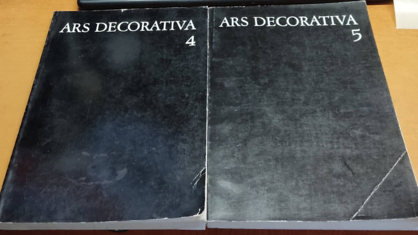 Népművelési Propaganda Iroda, Jakabffy Imre: 2 kötet Ars Decorativa antikvár