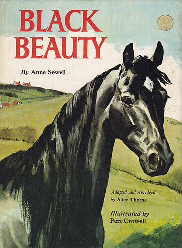 Anna Sewell, Alice Thorne, Pers Crowell (illus.): Black Beauty (Adapted by Alice Throne)(World Distributors) antikvár