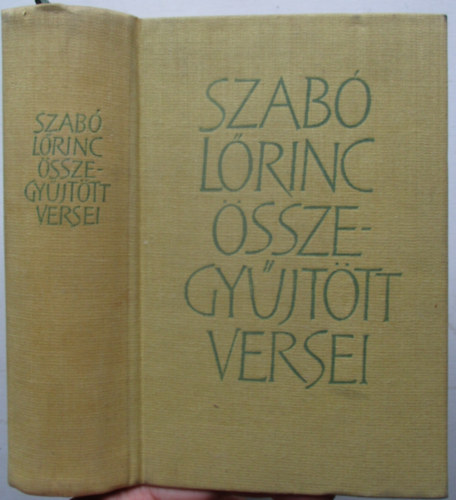 Szabó Lőrinc: Szabó Lőrinc összegyűjtött versei antikvár