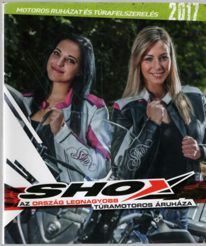 SHOX motoros ruházat és túrafelszerelés 2017 antikvár