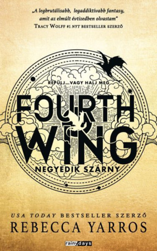Rebecca Yarros: Fourth Wing - Negyedik szárny antikvár