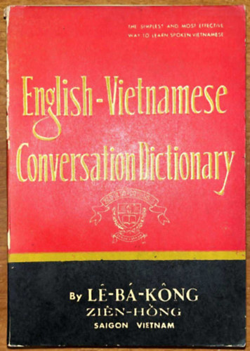English-Vietnamese Conversation Dictionary antikvár