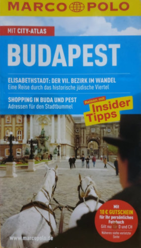 Budapest-német (Reisen insider tipps) Marco Polo antikvár