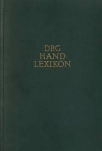 DBG Handlexikon antikvár