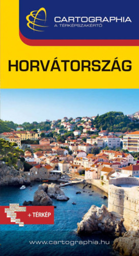 Horvátország útikönyv + térkép könyv