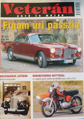 Ocskay Zoltán: Veterán autó és motor 2005. teljes évfolyam lapszámonként (1-12.) antikvár