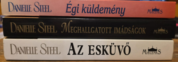 Danielle Steel: 3 db Danielle Steel könyvcsomag antikvár