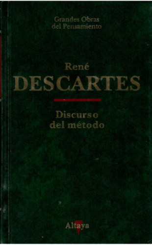 René Descartes: Discurso del método antikvár
