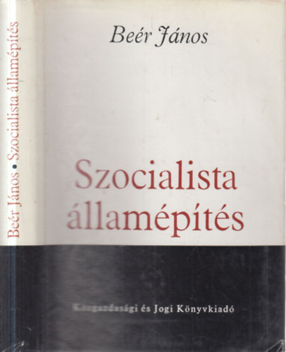 Beér János: Szocialista államépítés antikvár