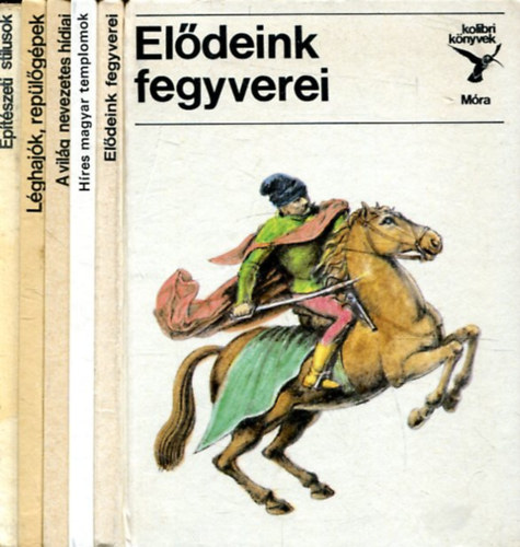 5 db Kolibri könyvek antikvár