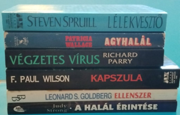 Orvosi krimi csomag - részletek a leírásban antikvár