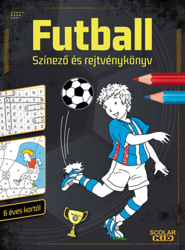 Falko Honnen, Philip Kiefer: Futball - Színező és rejtvénykönyv könyv