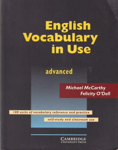 McCarthy, M.-O'Dell, F.: English vocabulary in use (advanced) antikvár