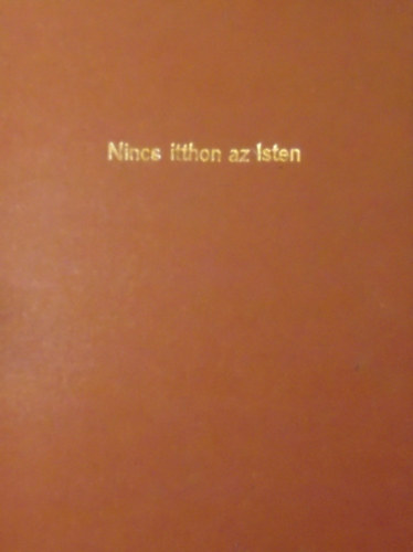 Osztojkán Béla: Nincs itthon az Isten antikvár
