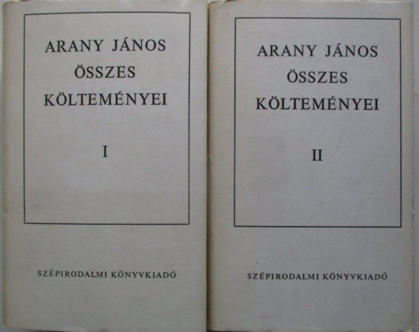 Arany János: Arany János összes költeményei I-II. antikvár