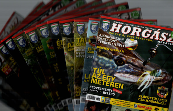 Több szerző: Horgász magazin 2017. LXXI. évfolyam (teljes, számonként) antikvár