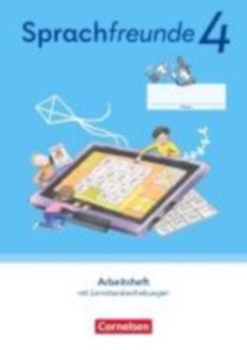 Sprachfreunde 4. Schuljahr. Arbeitsheft Schulausgangsschrift - Östliche Bundesländer und Berlin idegen