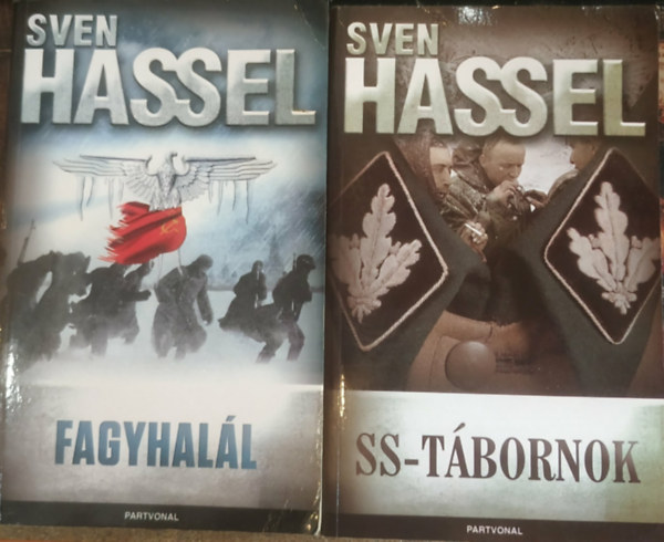 Sven Hassel: 2 db Sven Hassel: Fagyhalál + SS-tábornok antikvár