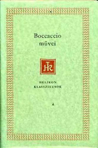 Giovanni Boccaccio: Boccaccio művei (Helikon Klasszikusok) antikvár