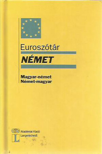 Euroszótár Német (magyar-német, német-magyar) antikvár