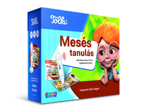 Mesés tanulás - Tolki interaktív hangoskönyv készletben