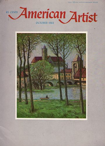 American Artist - 1962 October antikvár