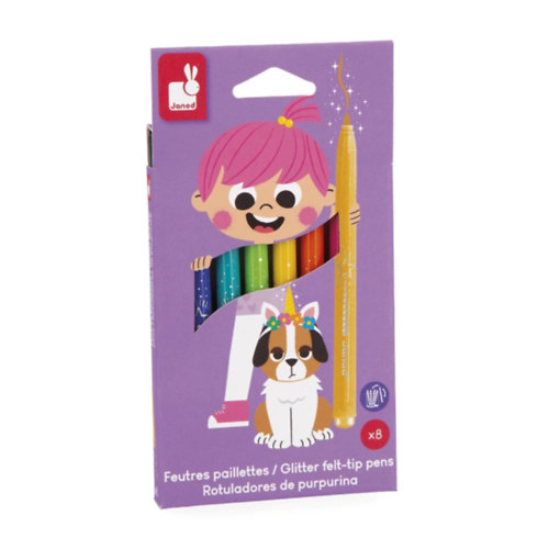 Csillogó filctoll játék