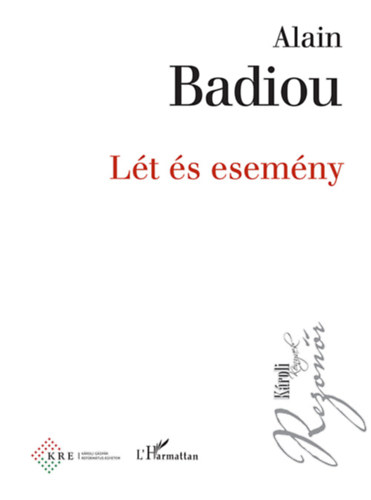 Alain Badiou: Lét és esemény könyv