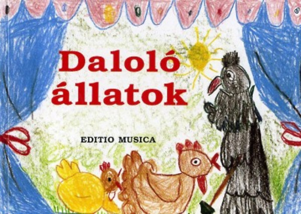 Daloló állatok könyv