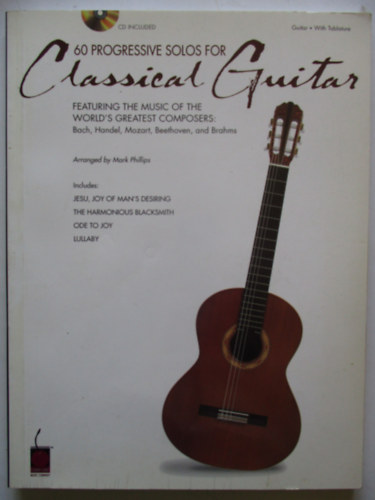 60 progressive solos for classical guitar