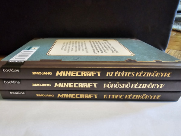 Minecraft- Építés - Vöröskő - Harc kézikönyve, 3 kötet antikvár
