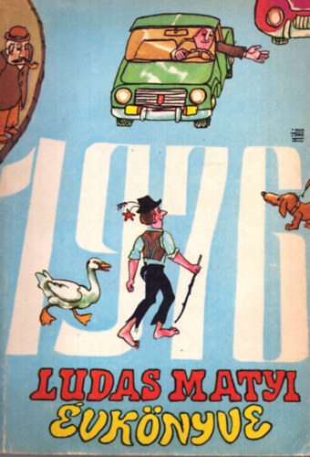 Tabi László főszerkesztő: Ludas Matyi évkönyve 1976. antikvár