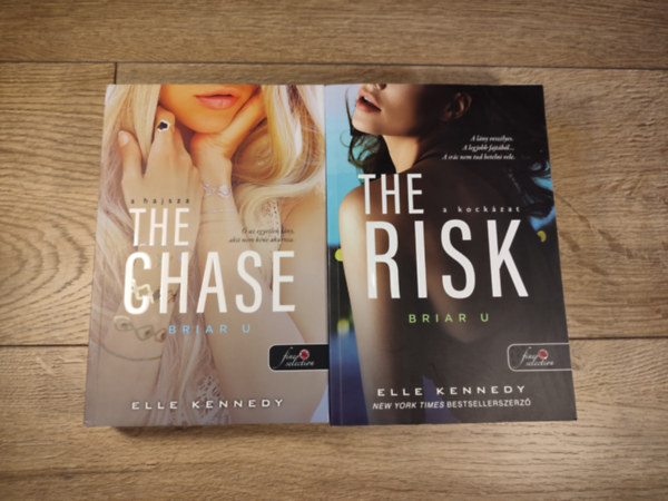 Elle Kennedy: Briar U 1-2. (The Chase / A hajsza; The Risk / A kockázat) könyv
