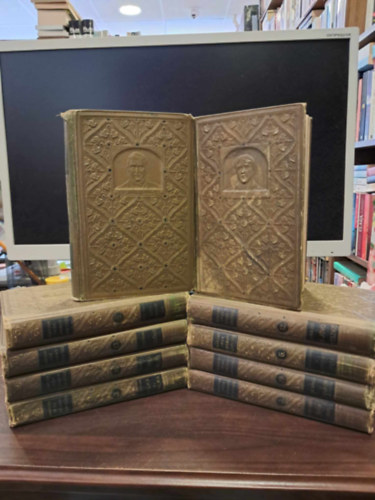 Molnár Ferencz, Szőllősi Zsigmond, Bársony István, Kóbor Tamás, Vértesi Arnold, Jób Dániel, Berczik Árpád, Kabos Ede, Murai Károly, Heltai Jenő: 10 db-os Magyar Írók AranyKönyvtára KÖNYVMENTŐ AJÁNLAT: Muzsika, Palma Di Palma, Tarka Mesék, Idegenek, Varga Imre, Ifjukor, A figyelmes férj és más elbeszélések, A jövő fészke, Eljegyzés mennyasszony nélkül,  Az asszony körül antikvár