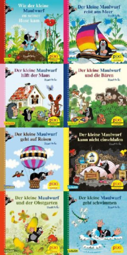 Miler, Zdenek - Nettingsmeier, Simone: Pixi-8er-Set 256: Der kleine Maulwurf (8x1 Exemplar) idegen