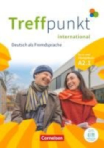 Schäfer, Martina - Herzberger, Julia - Scheliga, Matthias - Jin, Friederike: Treffpunkt. Deutsch als Zweitsprache in Alltag & Beruf A2. Teilband 01 - Internationale Ausgabe - Kursbuch und Übungsbuch idegen