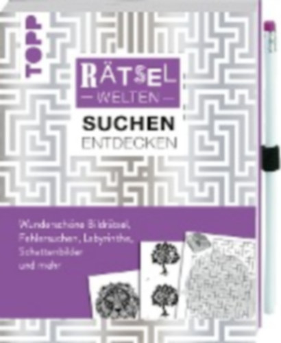 Heine, Stefan: Rätselwelten - Rätseln, Suchen & Entdecken: Wunderschöne Bildrätsel, Fehlersuchen, Labyrinthe, Schattenbilder und mehr idegen