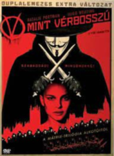 James McTeigue, Natalie Portman: V, mint Vérbosszú - Duplalemezes, Extra változat (2 DVD) antikvár