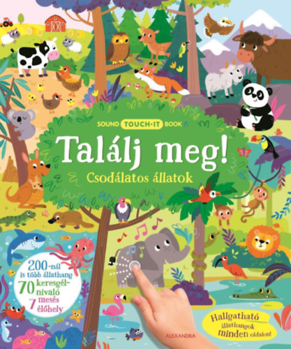 Találj meg! - Csodálatos állatok akciós termékkép 1