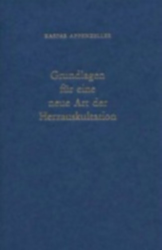 Appenzeller, Kaspar: Appenzeller, K: Grundlagen für eine neue Art der Herzauskult idegen