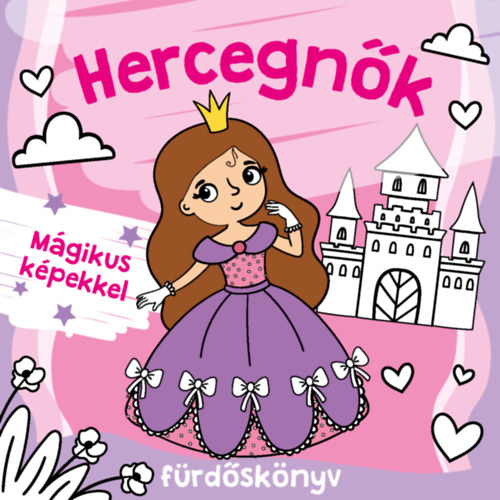 Hercegnők fürdőskönyv könyv