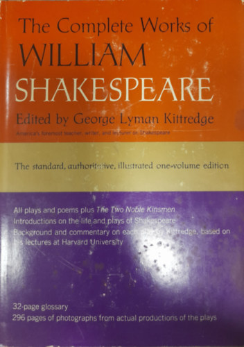 George Lyman Kittredge (szerk.): The Complete Works of William Shakespeare antikvár