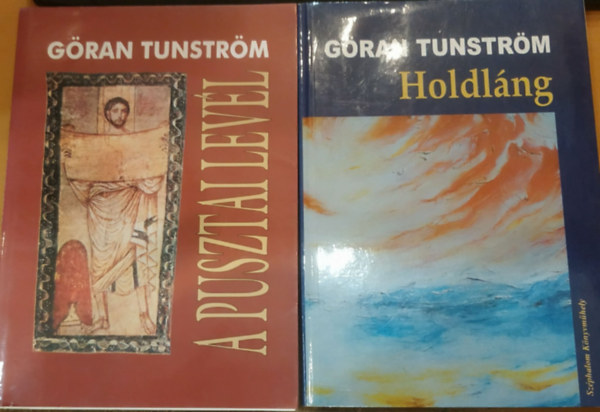 Göran Tunström: 2 db Göran Tunström: A pusztai levél + Holdláng antikvár