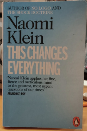 Naomi Klein: This Changes Everything antikvár