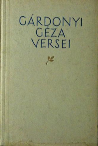 Gárdonyi Géza: Gárdonyi Géza versei antikvár