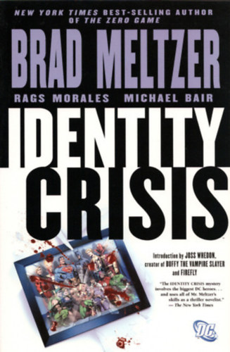 Identity Crisis by Brad Meltzer - képregény antikvár