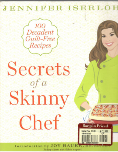 Jennifer Iserloh: Secrets of a skinny chef antikvár