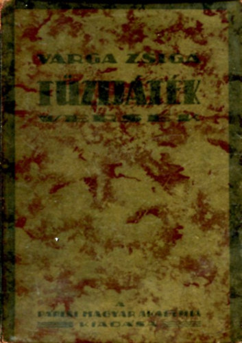 Varga Zsiga: Tüzijáték antikvár