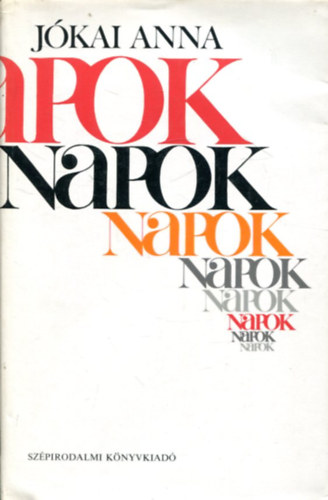 Jókai Anna: Napok antikvár