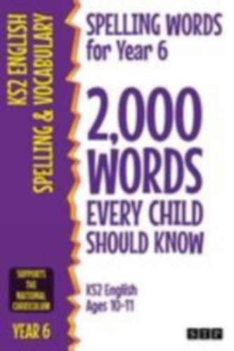Stp Books: Spelling Words for Year 6 idegen